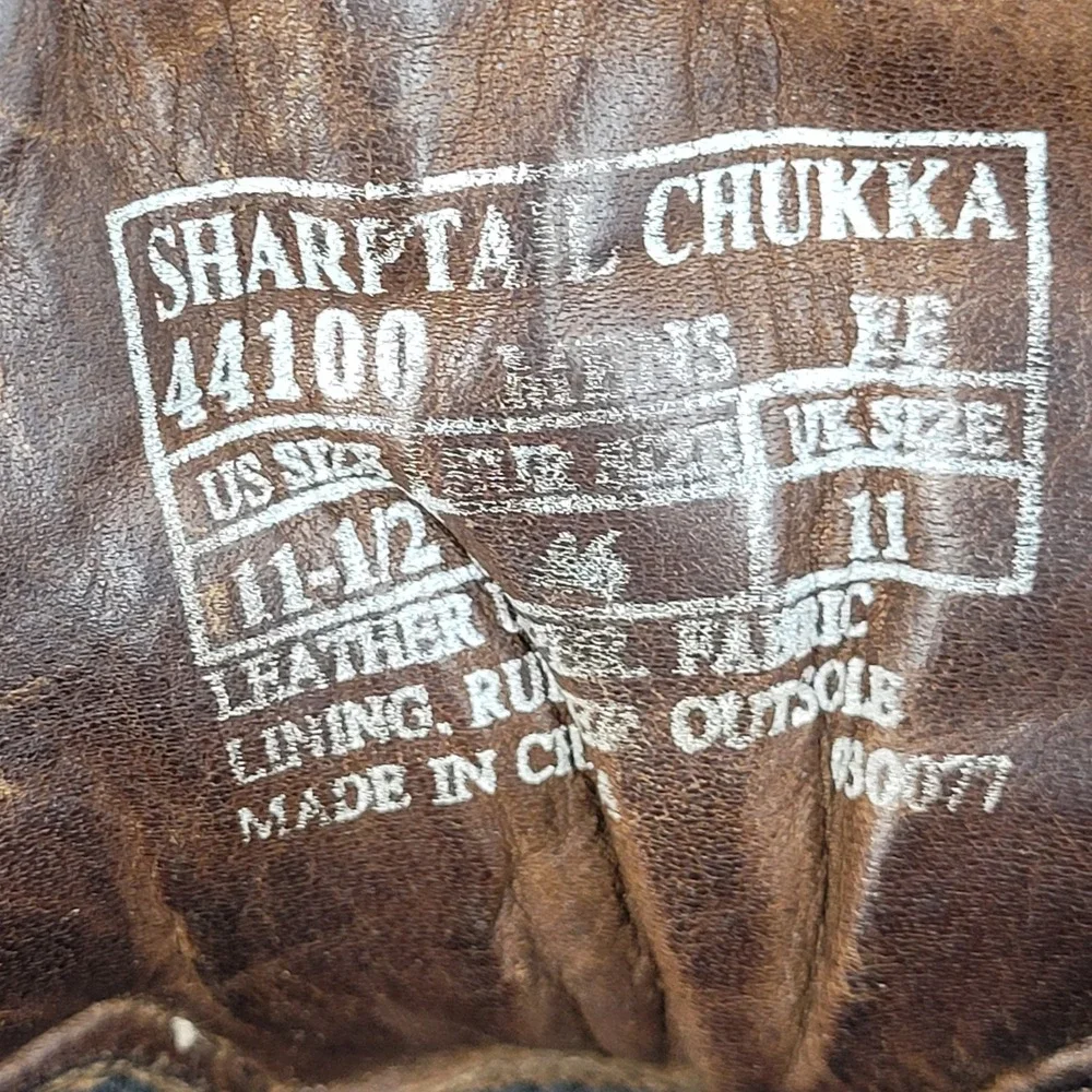 Danner Sharptail Chukka Mens 11.5 EE Brown Leather Work‎ Boots